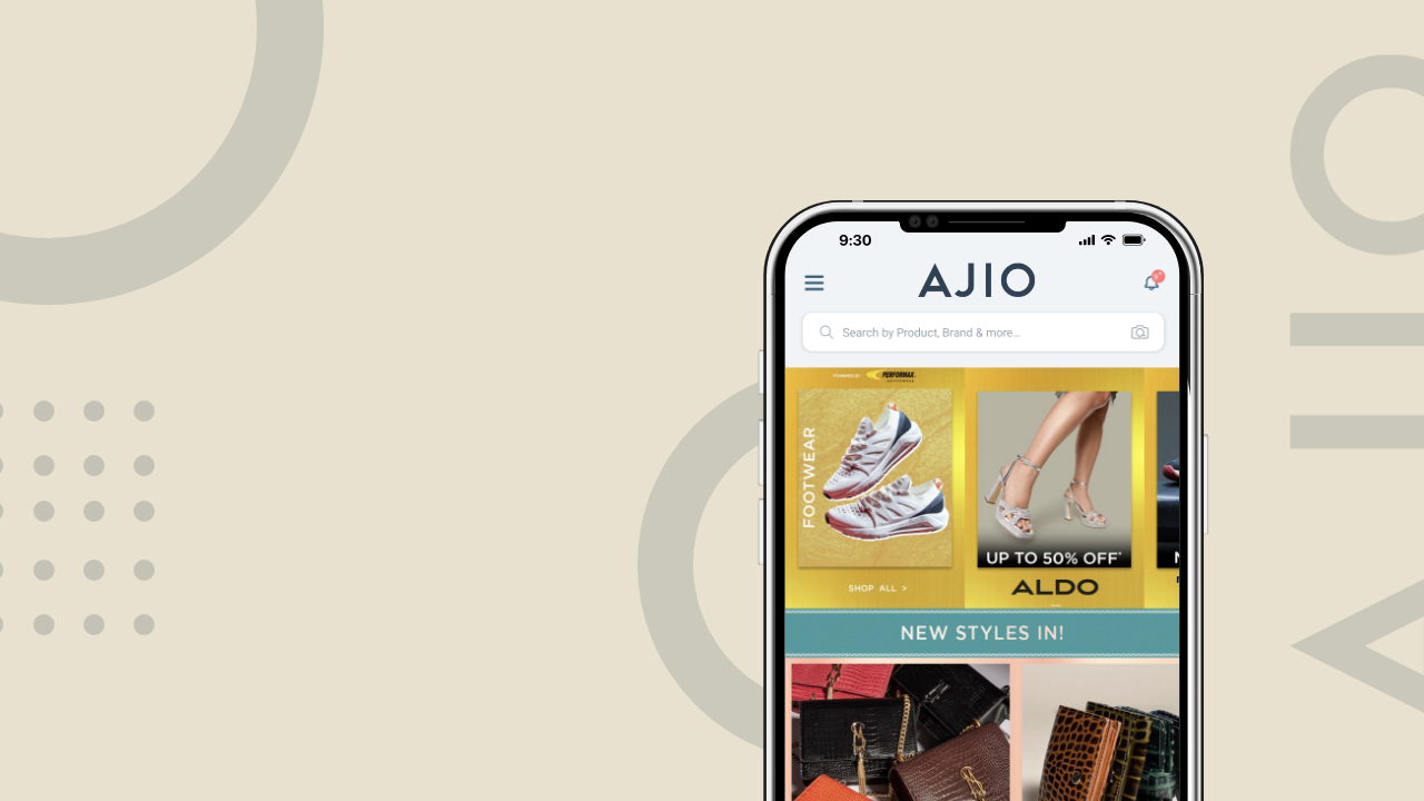 Sign Up & Get Upto Rs. 500 Points In Ajio Wallet + Extra 30% Off