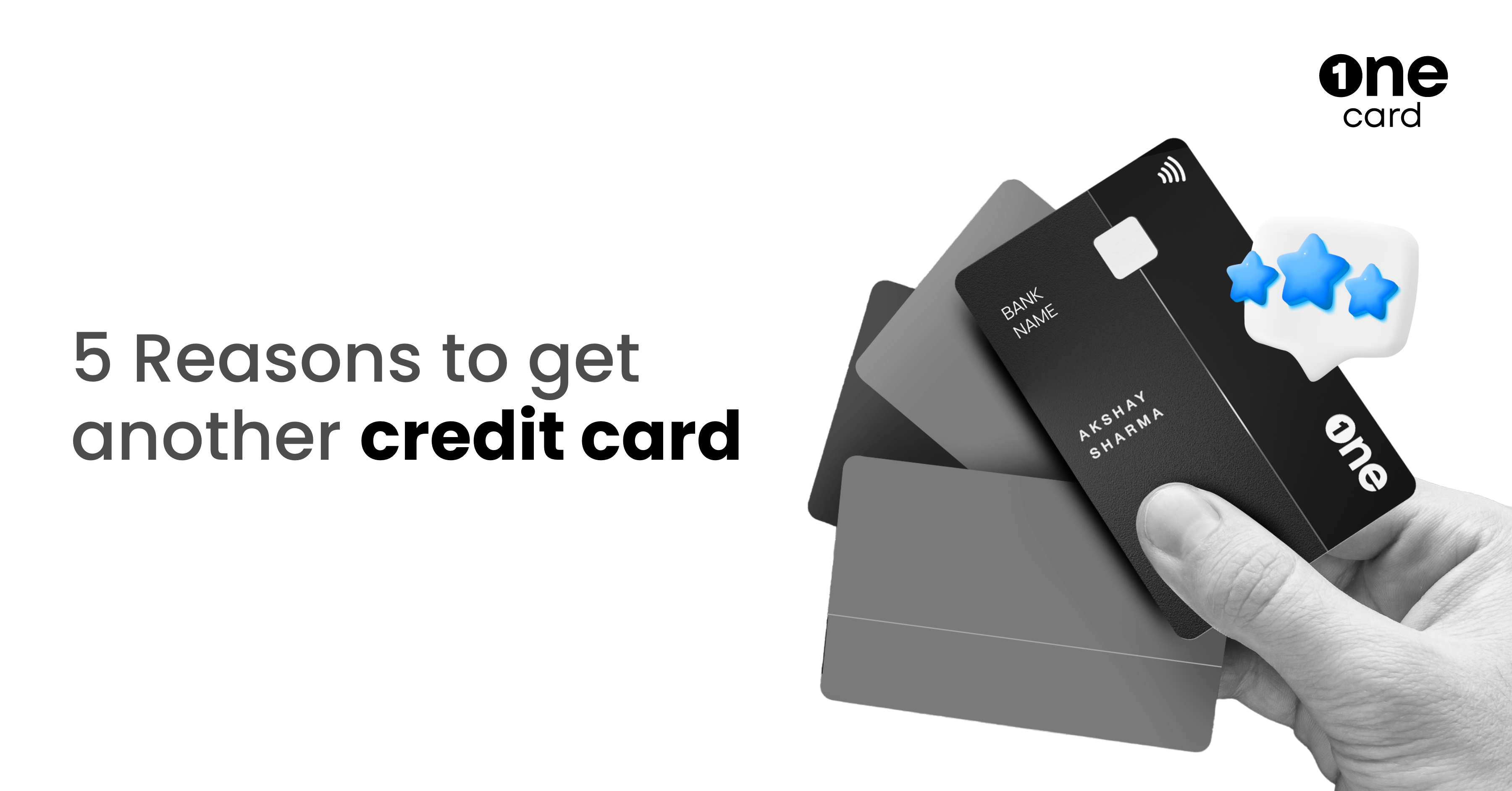 Why you should get another credit card?