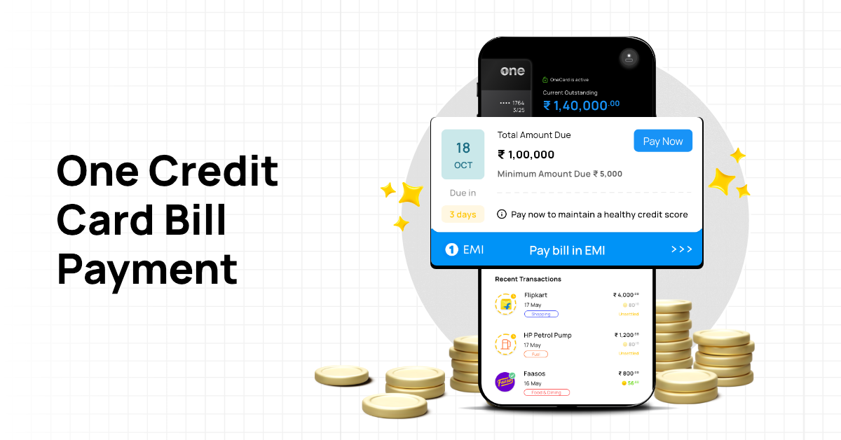 How to pay your One Credit Card bill Payment Online